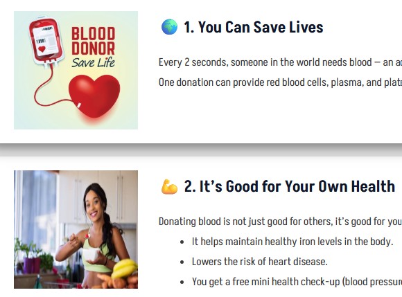Why Every Healthy Adult Should Donate Blood